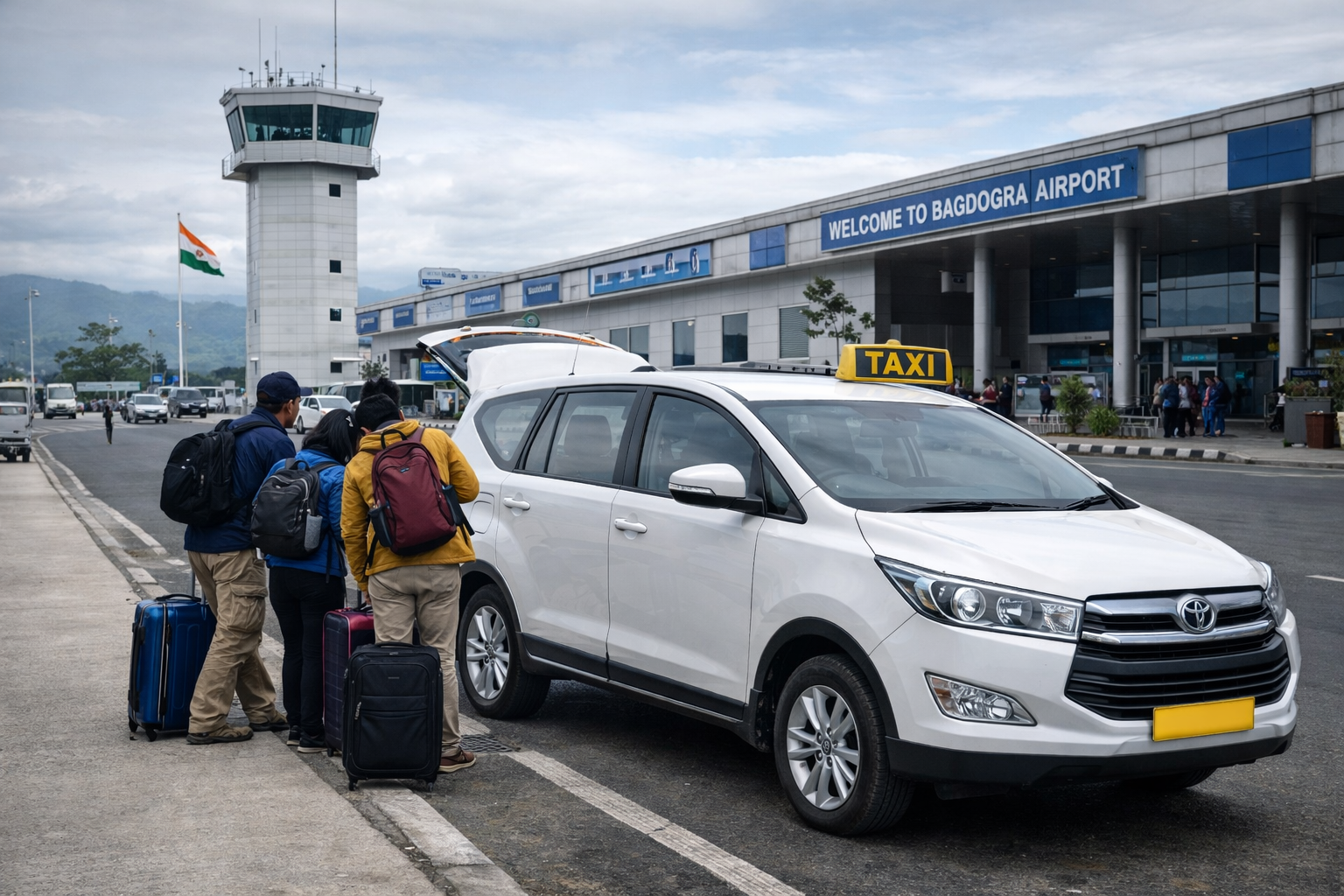 Bagdogra Airport to Gangtok Taxi Fare & Booking | Private Cab Service